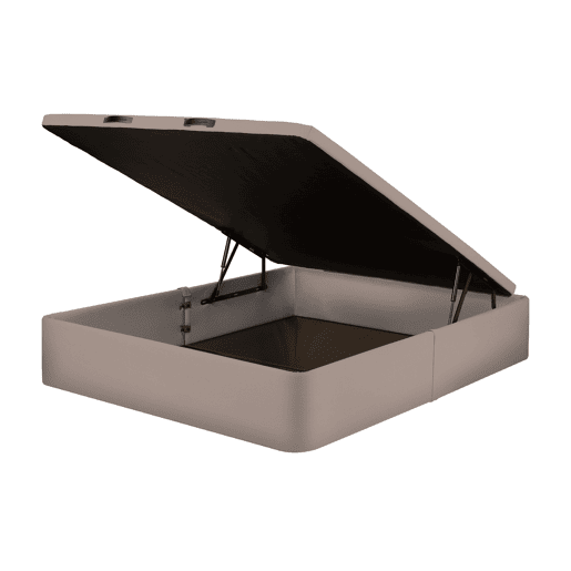 Sommier abatível LIVING 90x200cm MOLAFLEX tecido rustic castanho