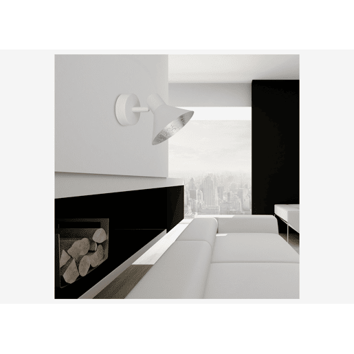 Aplique de parede KOBI branco marca BSS Aplique de parede KOBI branco marca BSS
