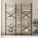 Estantería MILENA estructura metal Estantería MILENA estructura metal Negro/ Madera