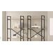 Estantería MILENA estructura metal Estantería MILENA estructura metal Negro/ Madera