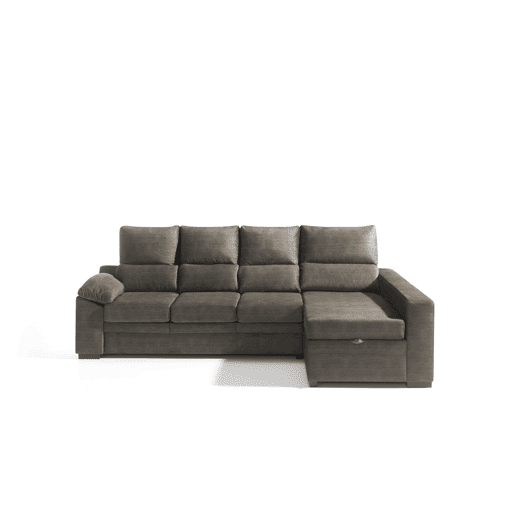 DELY CHAISE LONGUE DIREITA 3 LUGARES BEIGE