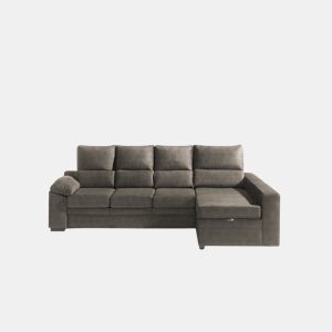 DELY CHAISE LONGUE DIREITA 3 LUGARES BEIGE
