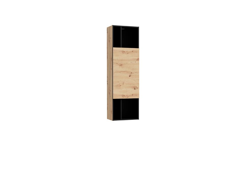Vitrina KAELON color roble negro