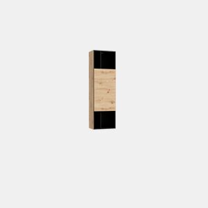 Vitrine KAELON cor carvalho preto