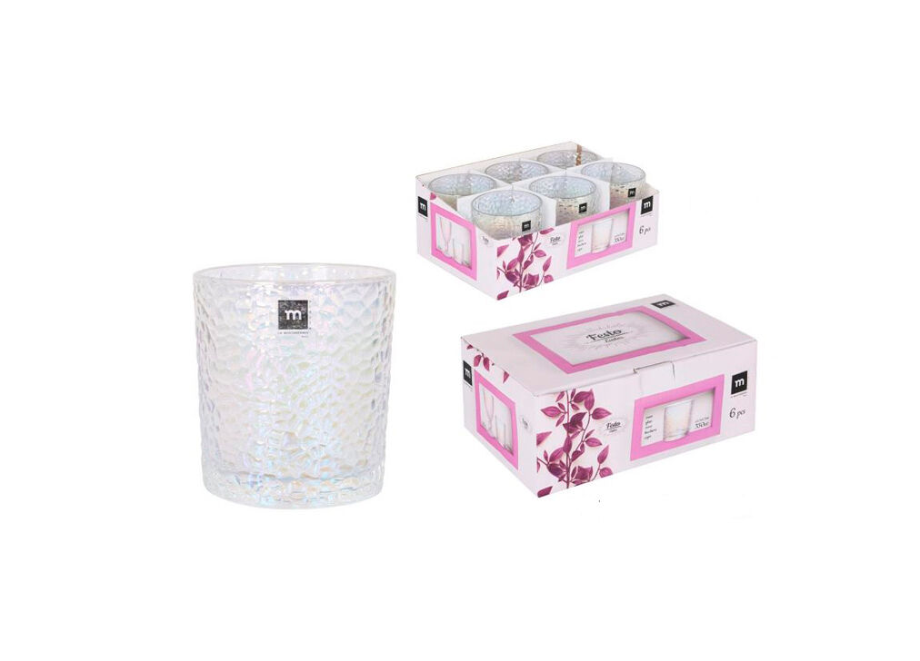 Set vasos LUSTER 6 unidades La Mediterránea