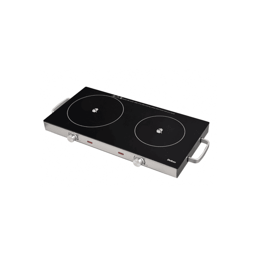Placa portátil vitrocerâmica BELTAX BHP-0220 2 zonas