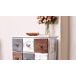 Aparador decorativo con 9 cajones NADIA Aparador decorativo con 9 cajones NADIA Blanco
