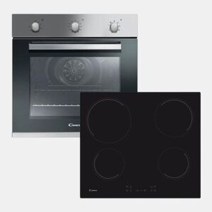 Conjunto forno e placa vitrocerâmica CANDY PCI27XCH64CCBS