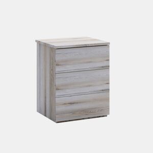 Mesa de cabeceira com 3 gavetas BERGEN