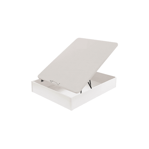 Sommier WOOD 19 cor branco 160x200cm Sommier WOOD 19 cor branco 160x200cm