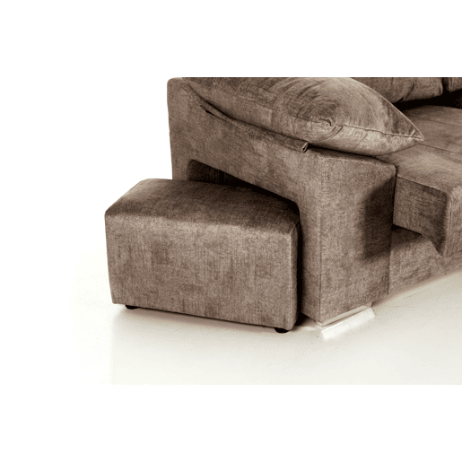 Chaise longue DANIELA II dereita 4 lugares vison