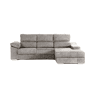 Chaise longue DANIELA II dereita 4 lugares cinza