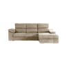Chaise longue DANIELA II dereita 4 lugares bege
