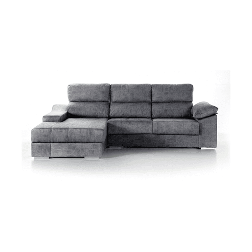 Chaise longue DANIELA II esquerda 4 lugares antracite Chaise longue DANIELA II esquerda 4 lugares antracite