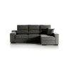 Chaise longue LUCIA IV dereita 4 lugares cinza