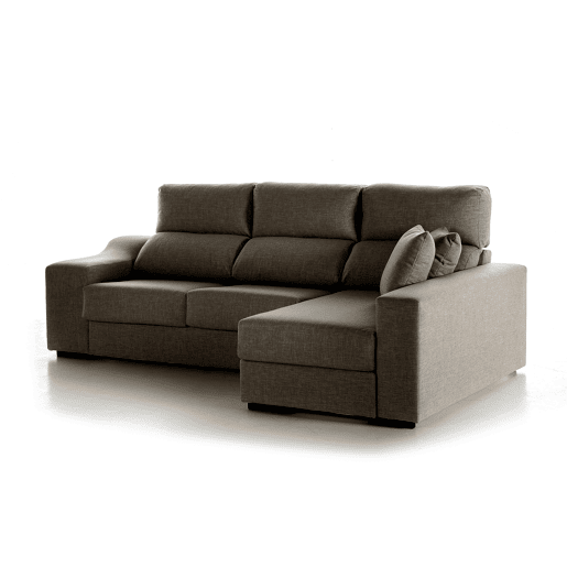 Chaise longue LUCIA IV dereita 4 lugares vison