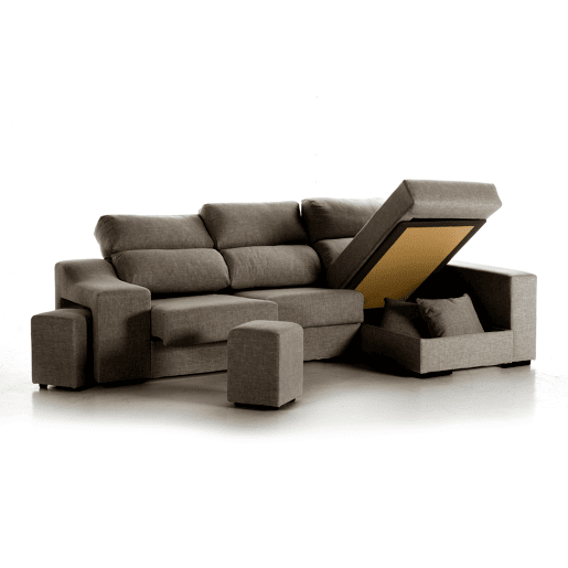 Chaise longue LUCIA IV dereita 4 lugares vison