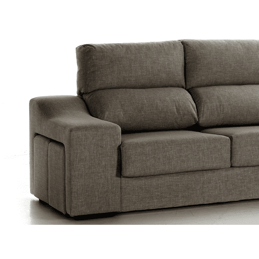 Chaise longue LUCIA IV dereita 4 lugares vison
