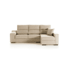 Chaise longue LUCIA IV dereita 4 lugares bege