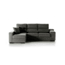 Chaise longue LUCIA IV esquerda 4 lugares cinza