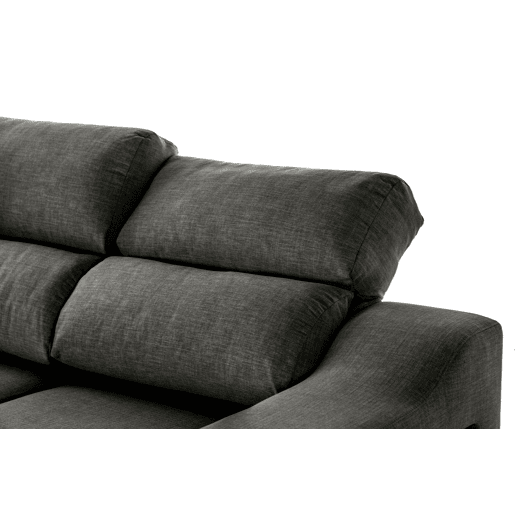 Chaise longue LUCIA IV esquerda 4 lugares cinza Chaise longue LUCIA IV esquerda 4 lugares cinza