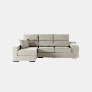Chaise longue LUCIA IV esquerda 4 lugares cinza claro