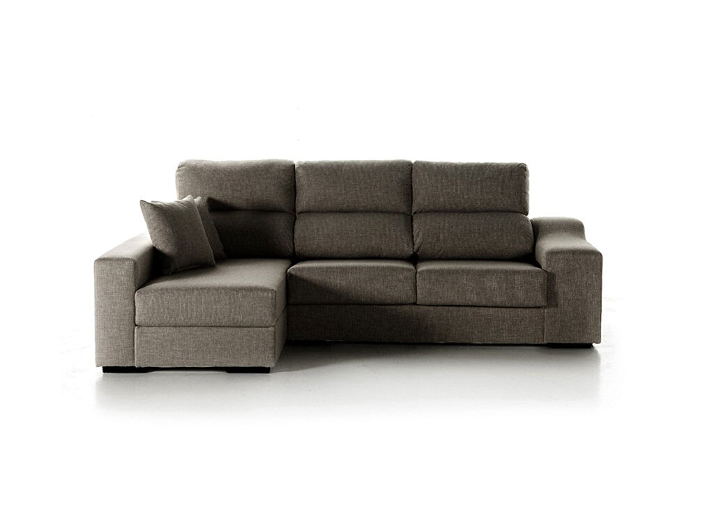 Chaise longue lucia iv izquierda 4 plazas visón