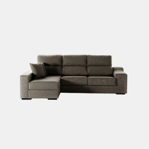 Chaise longue LUCIA IV esquerda 4 lugares vison