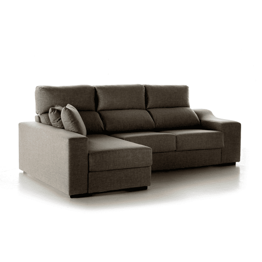 Chaise longue LUCIA IV esquerda 4 lugares vison