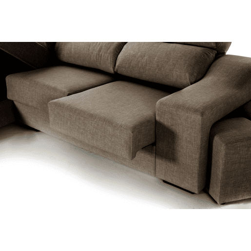 Chaise longue LUCIA IV esquerda 4 lugares vison