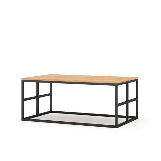 Mesa de centro MILENA em cor carvalho