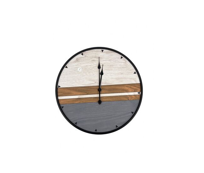 Reloj de pared imogen 60x60x4cm conforama - conforama
