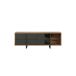 Mueble TV JOKKAZ color roble y negro Mueble TV JOKKAZ color roble y negro Negro