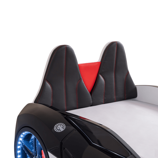 Cama carro POLICE 90x190cm com comando incluído