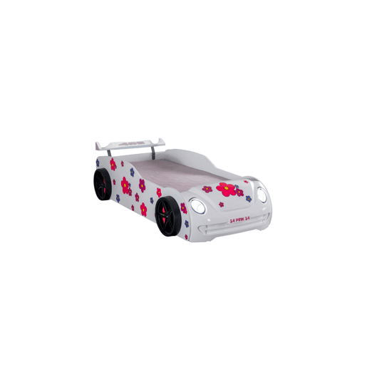 Cama carro HAWAI 90x190cm com leds à frente