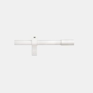 Varão de cortina extensível AIRPURE 120-210cm branco mate