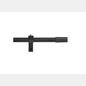 Varão de cortina extensível AIRPURE 120-210cm preto mate