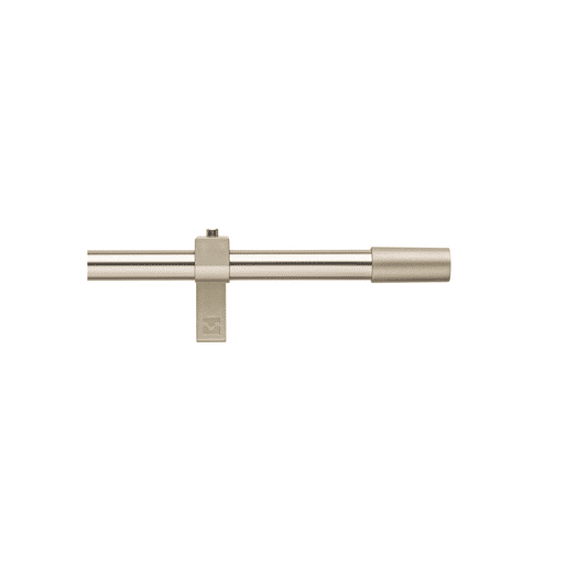 Varão de cortina extensível AIRPURE 120-210cm cinza mate