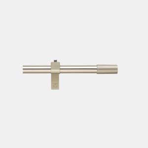 Varão de cortina extensível AIRPURE 120-210cm cinza mate