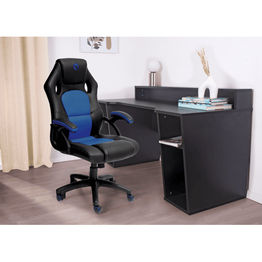 Cadeira de gaming MILLENNIAL azul e preto Cadeira de gaming MILLENNIAL azul e preto