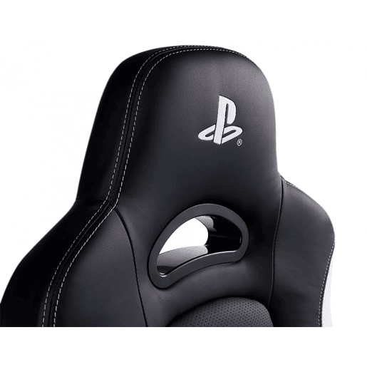 Cadeira gaming PLAY branco e preto
