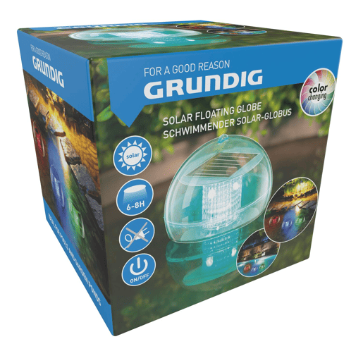 Globo solar flutuante GRUNDIG 11x11x11cm