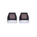 Set 2 apliques solares marca GRUNDING 7cm Set 2 apliques solares marca GRUNDING 7cm Negro