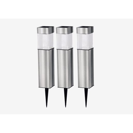 Conjunto 3 candeeiros solares GRUNDIG