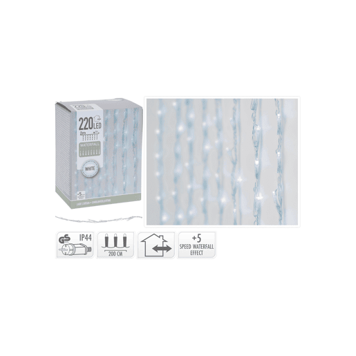 Cortina de luzes led 100x200cm Cortina de luzes led 100x200cm