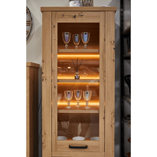 Vitrine alta AREZZO carvalho artisan Vitrine alta AREZZO carvalho artisan