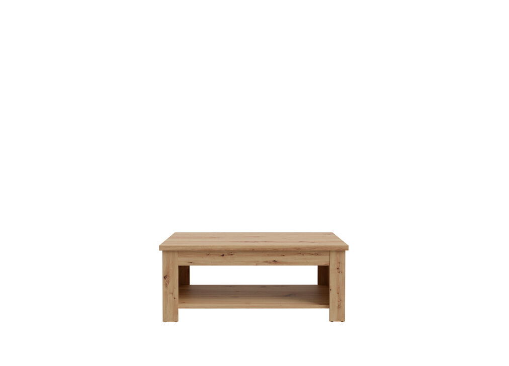 Mesa de centro roble artisán AREZZO