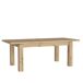 Mesa de comedor extensible roble artisán AREZZO Mesa de comedor extensible roble artisán AREZZO Roble