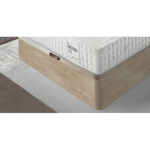 Colchão TOP VISCOGEL Y9 e sommier WOOD SPACE 150x190cm