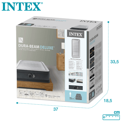 Colchão insuflável INTEX 99x191x33cm